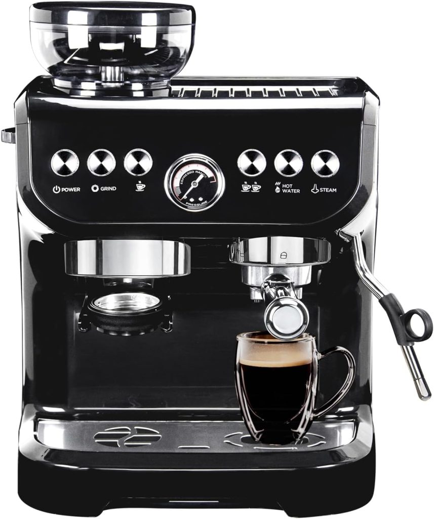 Mirox Espresso Machine 15 Bar Black